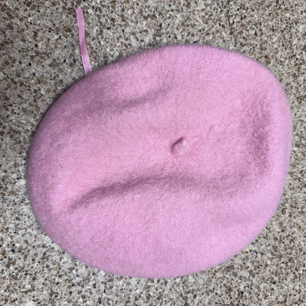 Unknown Brand Chic Pink Beret